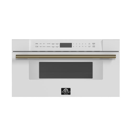 FORNO Espresso Capoliveri Built-In Microwave 75.9cm 34L FMWDR3000-30WHT