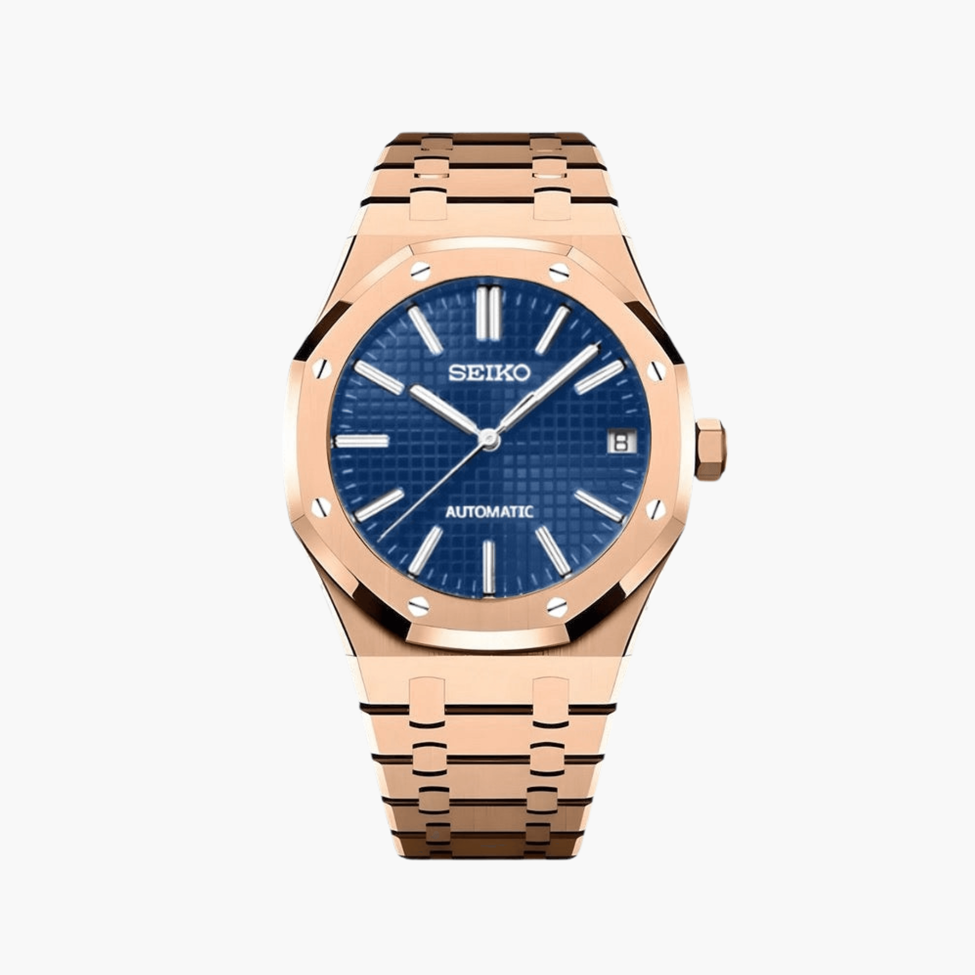Royal Seikoak Rosegold Blue