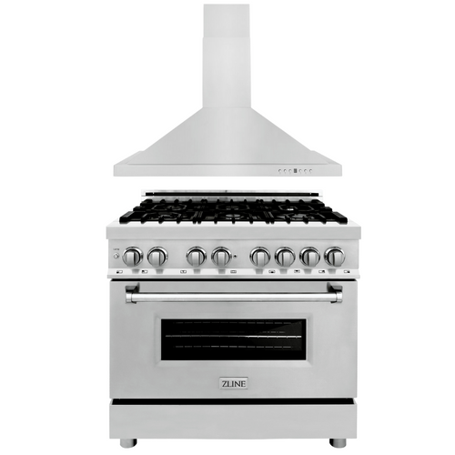 ZLINE Kitchen Appliance Package 91.4cm 2KP-RARH36