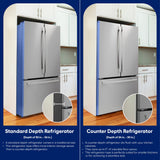 Frigidaire French Door Refrigerator 79.5cm 498.4L FRFG1723AV 2