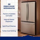 GE French Door Refrigerator 90.8cm 764.6L GNE27JYMFS 2