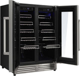 THOR Kitchen Dual Zone Wine Cooler 61cm TWC2402 5