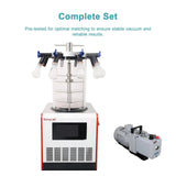 StonyLab Benchtop Freeze Dryer with Vacuum Pump -60°C 3kg 5