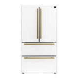 FORNO Espresso Moena French Door Refrigerator 91.4cm 543.7L White 1