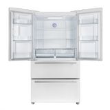FORNO Espresso Moena French Door Refrigerator 91.4cm 543.7L White 5