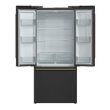 FORNO Espresso Gallipoli French Door Refrigerator 76cm 495.6L FFFFD1974-31BLK 4