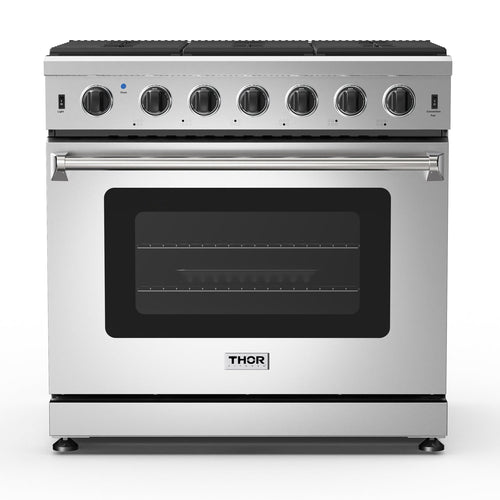 THOR Kitchen Convection Gas Range 6 Burners 91.4cm 169.9L LRG3601U