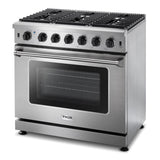 THOR Kitchen Convection Gas Range 6 Burners 91.4cm 169.9L LRG3601U 5