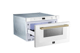 FORNO Espresso Capoliveri Built-In Microwave Drawer 59.9cm 34L FMWDR3000-24WHT 5