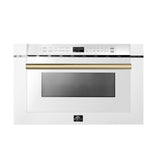 FORNO Espresso Capoliveri Built-In Microwave Drawer 59.9cm 34L FMWDR3000-24WHT 1