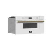 FORNO Espresso Capoliveri Built-In Microwave 75.9cm 34L FMWDR3000-30WHT 5