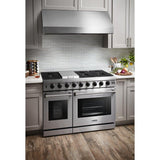 THOR Kitchen Double Oven Gas Range 121.7cm 192.6L LRG4807U 4