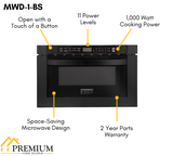 ZLINE Microwave Drawer 60.6cm 34L MWD-1-BS 6