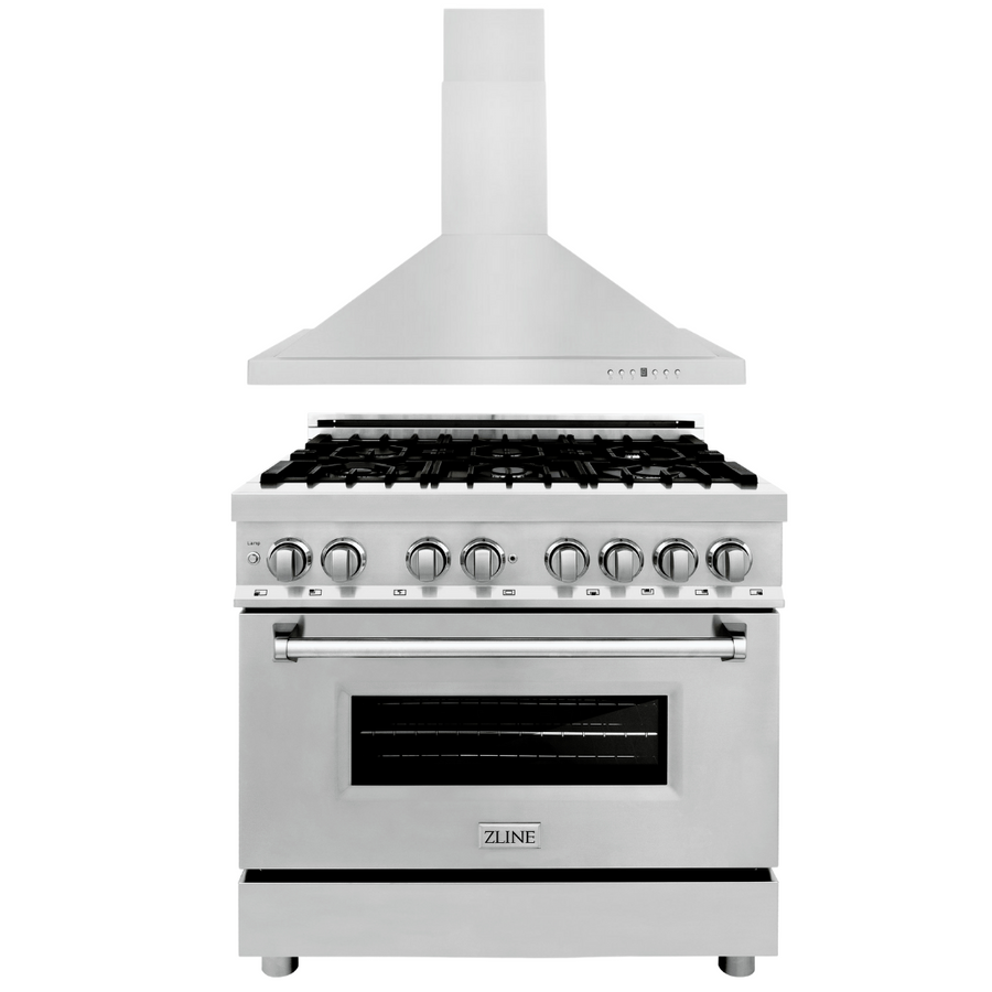 ZLINE Kitchen Appliance Package 91.4cm 2KP-RARH36