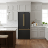 FORNO Espresso Gallipoli French Door Refrigerator 76cm 495.6L FFFFD1974-31BLK 2