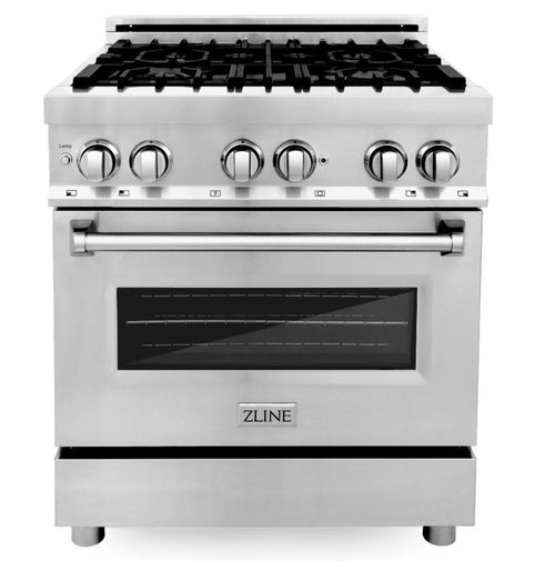 ZLINE Dual Fuel Convection Oven Range 4 Burners 76.2cm 113.3L RA30