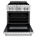ZLINE Dual Fuel Convection Oven Range 4 Burners 76.2cm 113.3L RA30 5